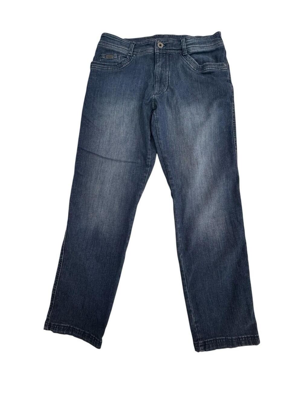 KUHL Klassik Jeans Mens 34x32 Blue Stretch Denim Indigo Dye Organic Comfort 5200